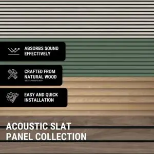 Acoustic Wood Slat Collection