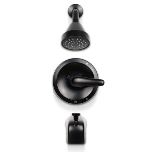 Tub and Shower Faucet 608 Matte Black