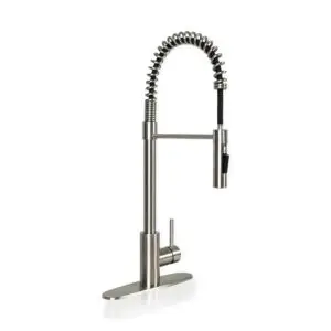 Kitchen Pull-Down Faucet 804 Nickel Brushed