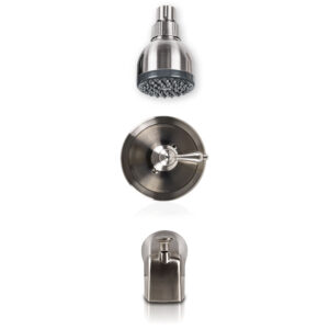 Shower and Tub Faucet 607 Brushed Nickel