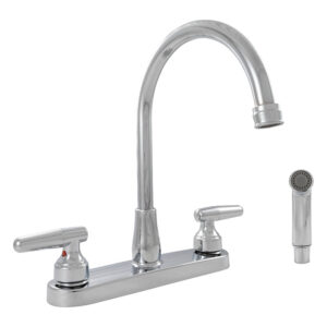 Two Handle Kitchen Faucet 805 Chrome