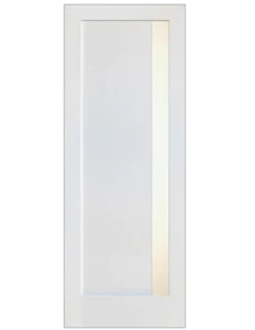 Luminous Frosted Panel Door